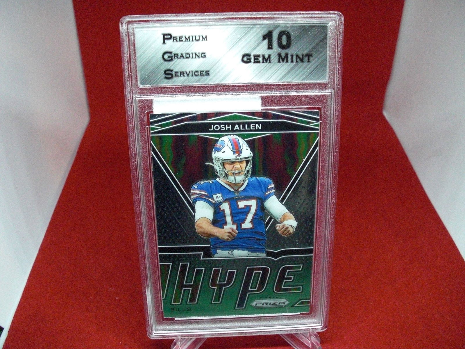 pgs graded josh allen mint 10 (1 of 1)
