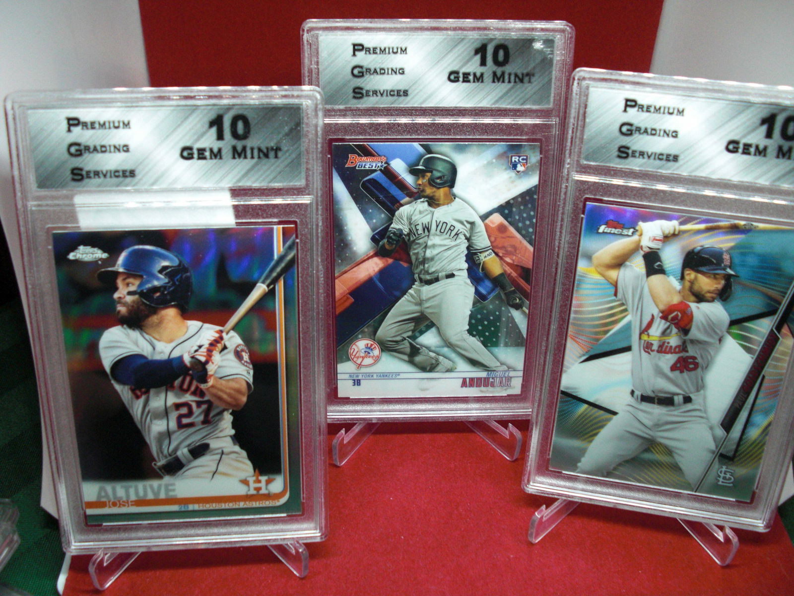 pgs graded lot of 3 baseball mint 10's (1 of 1)