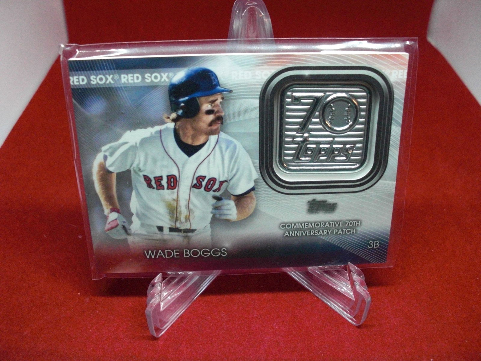 wade boggs relic: in top loader