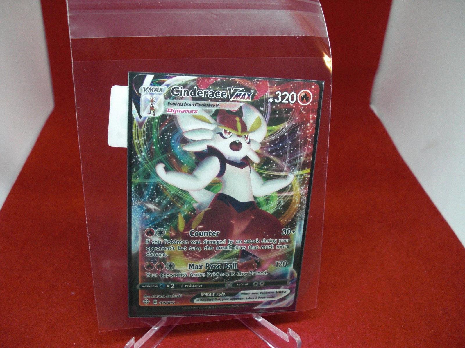 pokemon cinderace vmax (1 of 1)