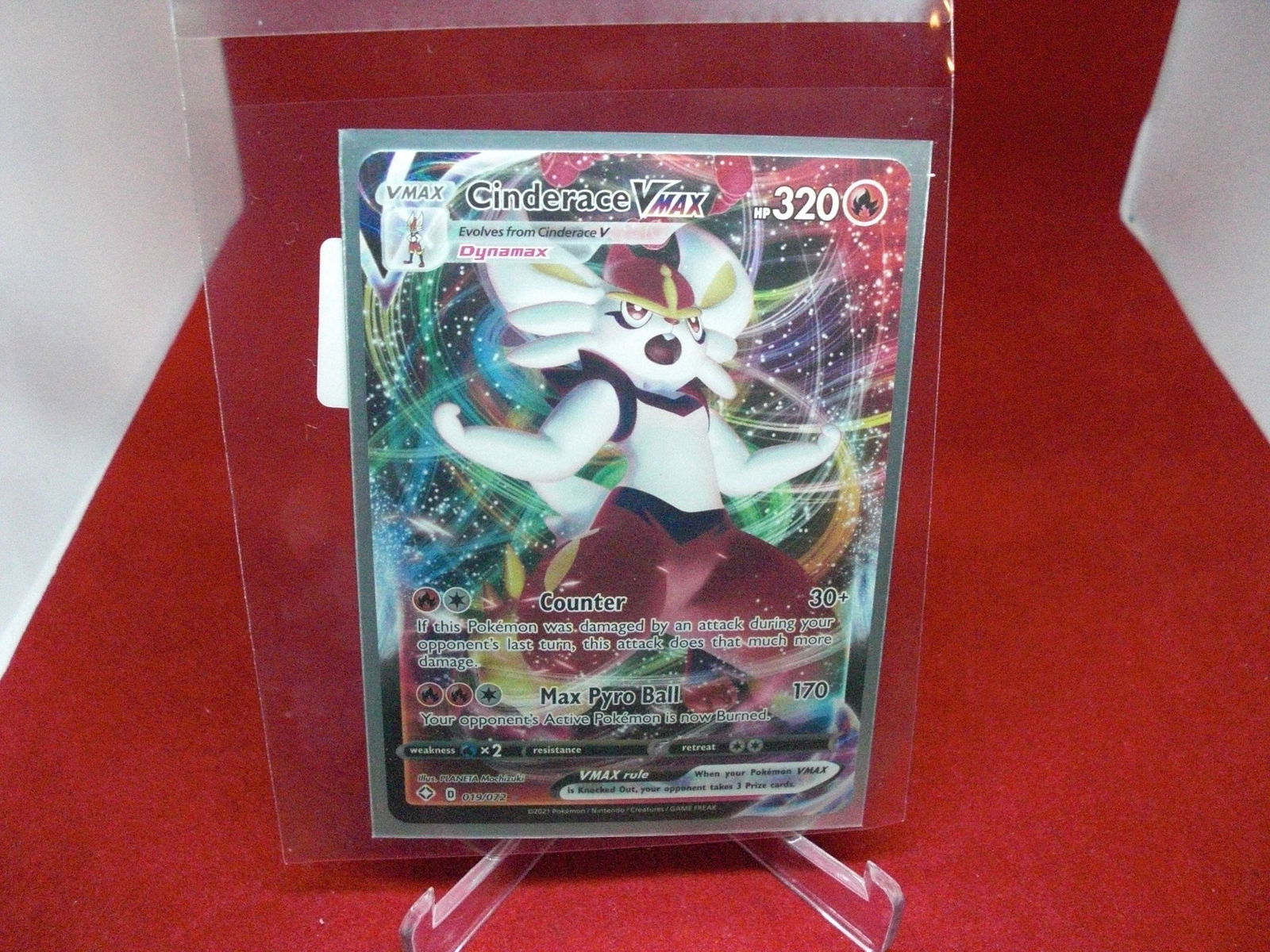 pokemon cinderace vmax (1 of 1)