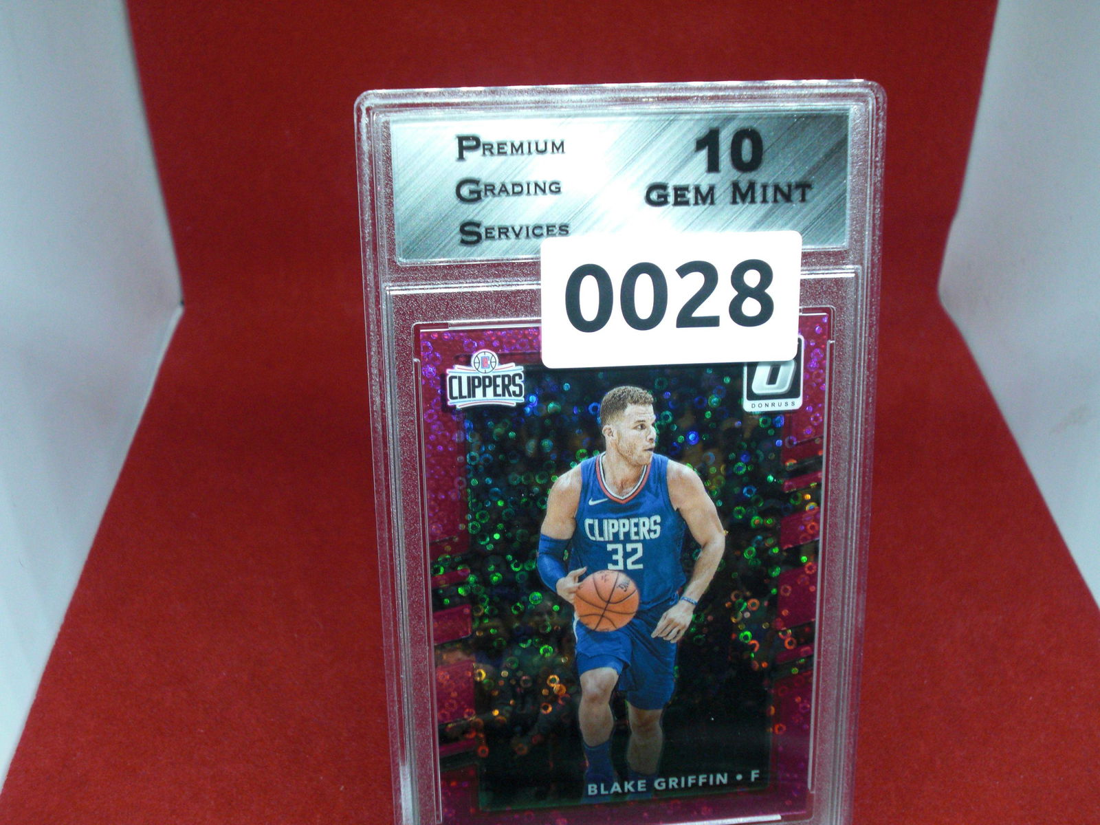 pgs graded blake griffin pink opti mint 10 (1 of 1)