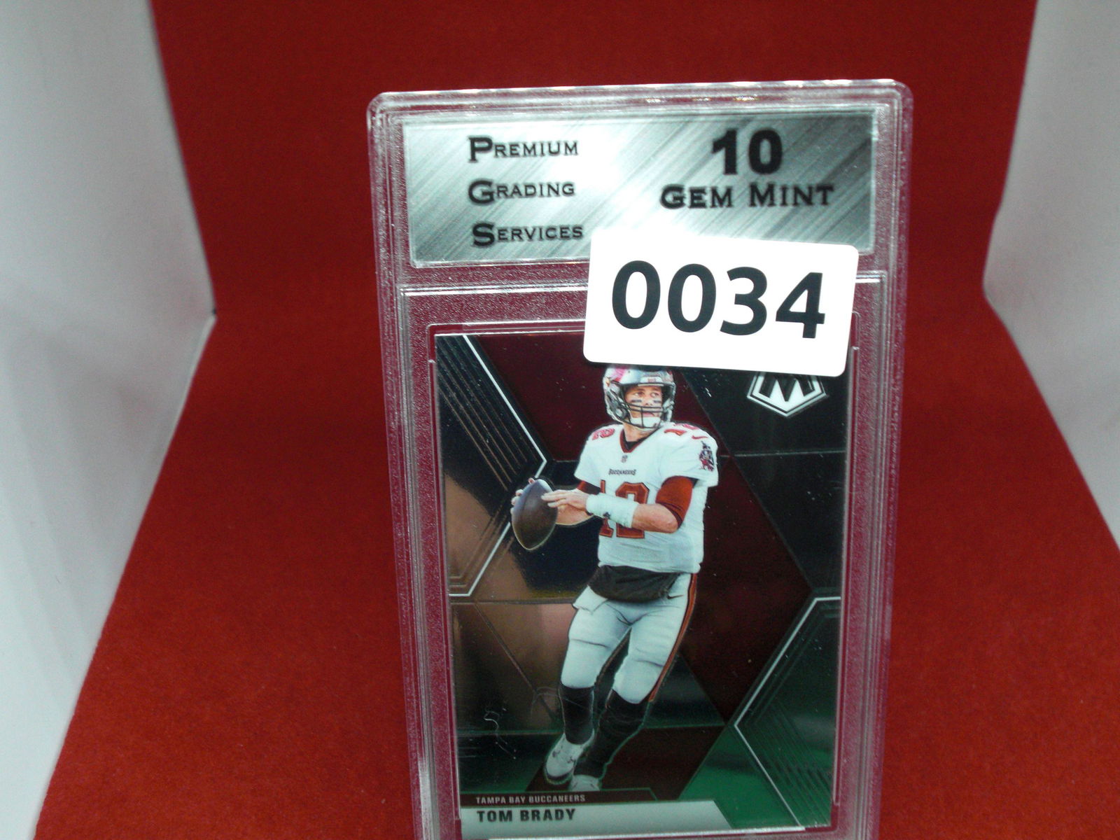 pgs graded tom brady mint 10 (1 of 1)