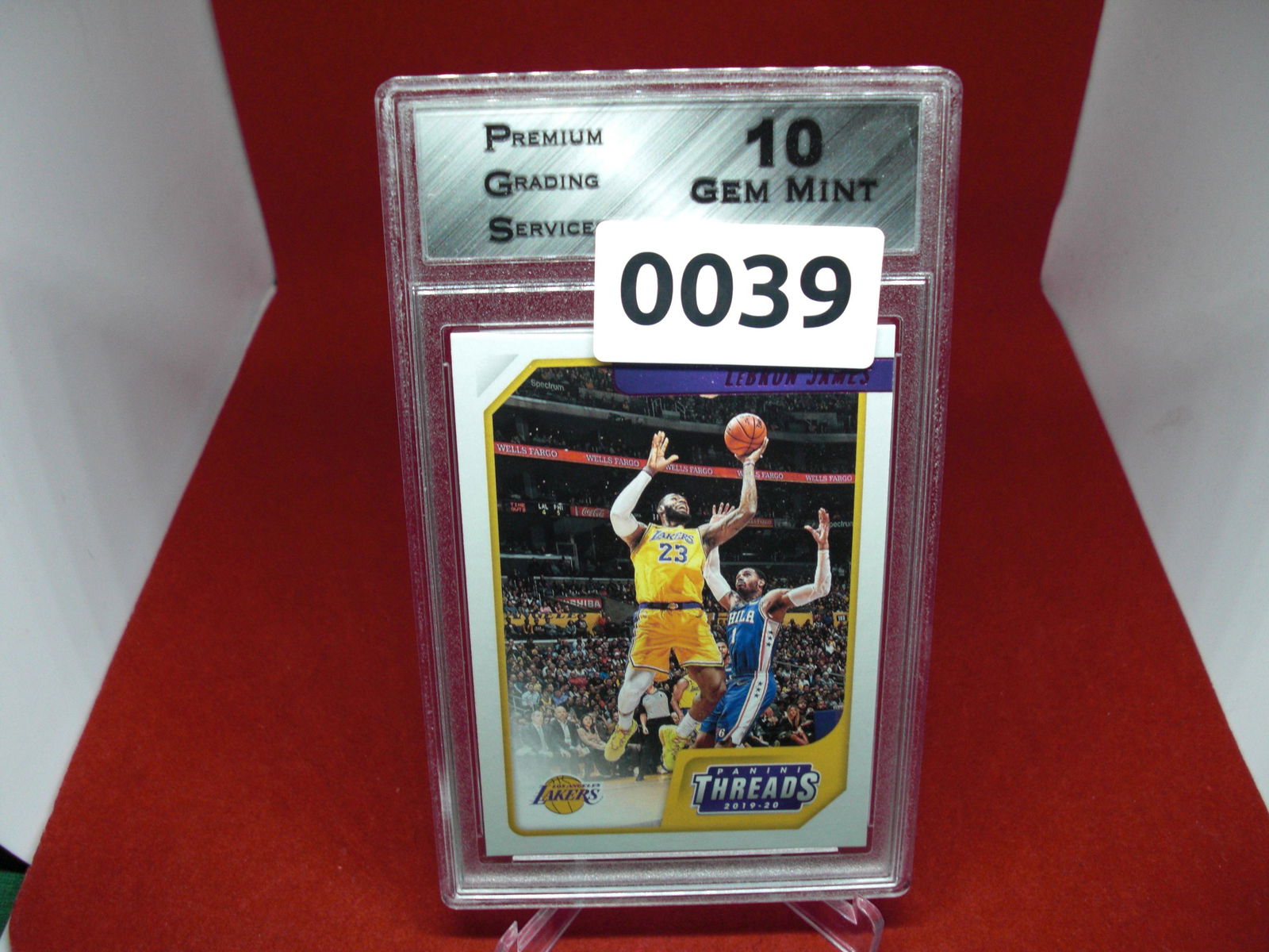 pgs graded lebron james mint 10 (1 of 1)