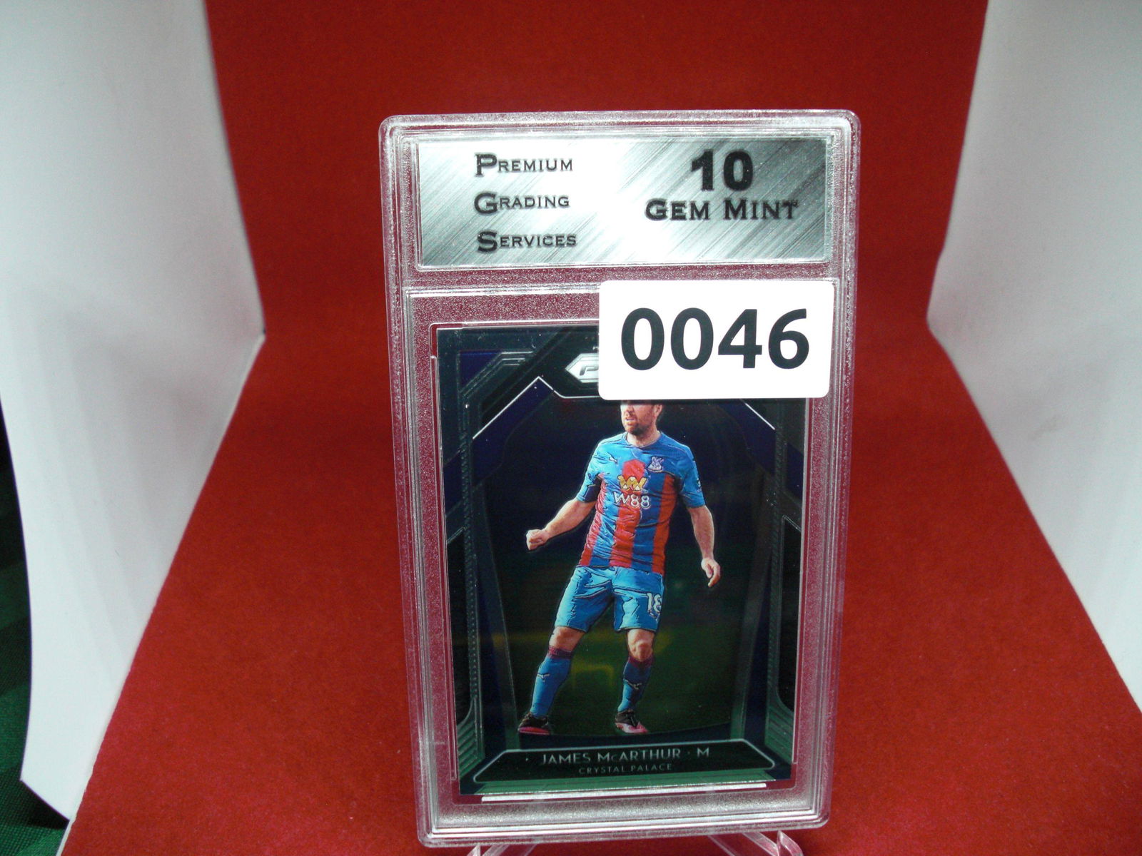 pgs graded james mcarthur mint 10 (1 of 1)