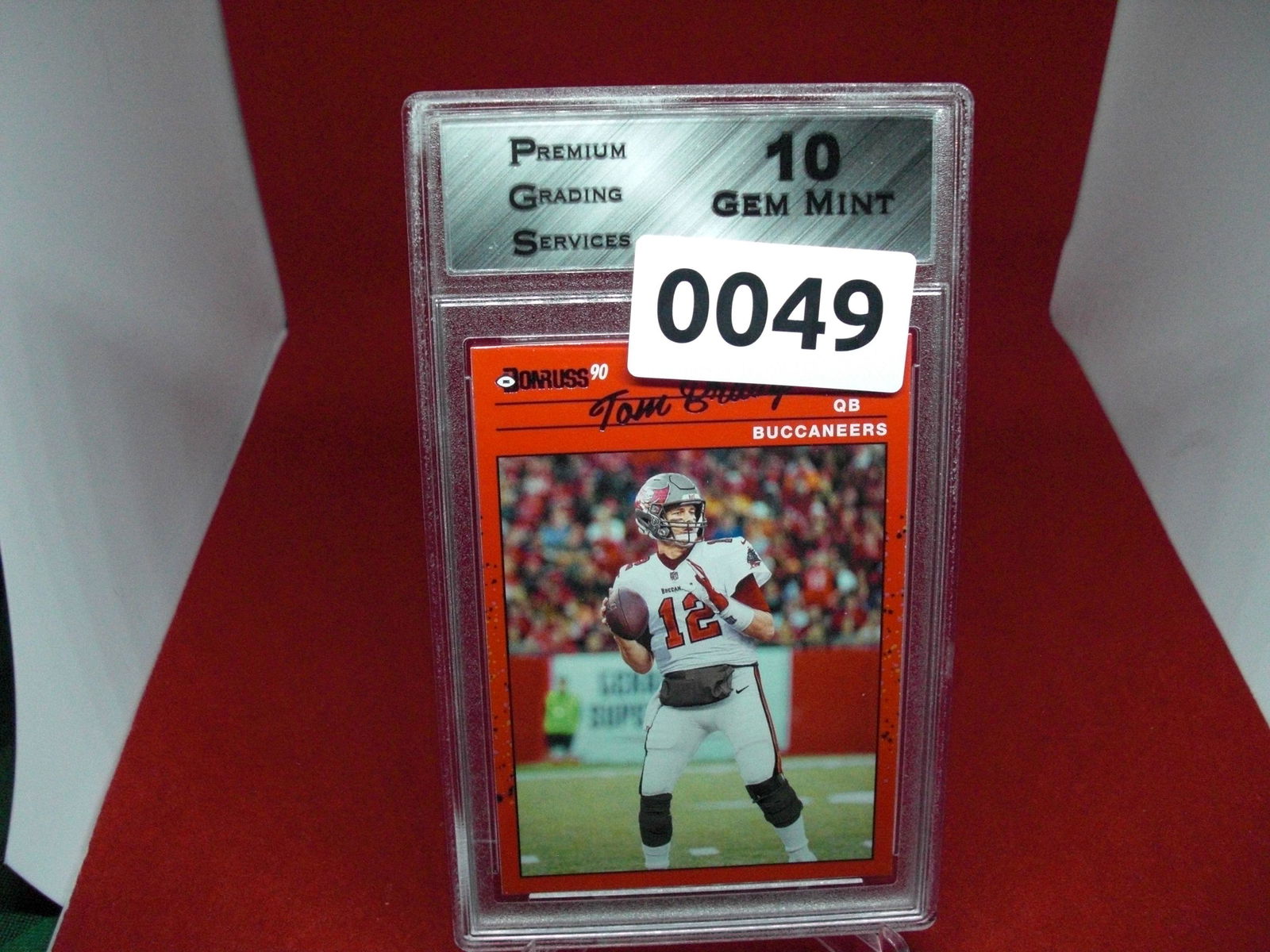 pgs graded tom brady mint 10 (1 of 1)