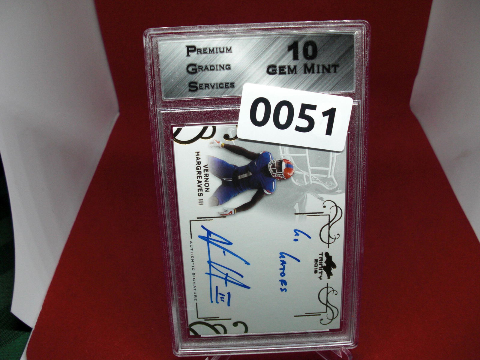 pgs graded vernon hargreaves auto mint 10 (1 of 1)