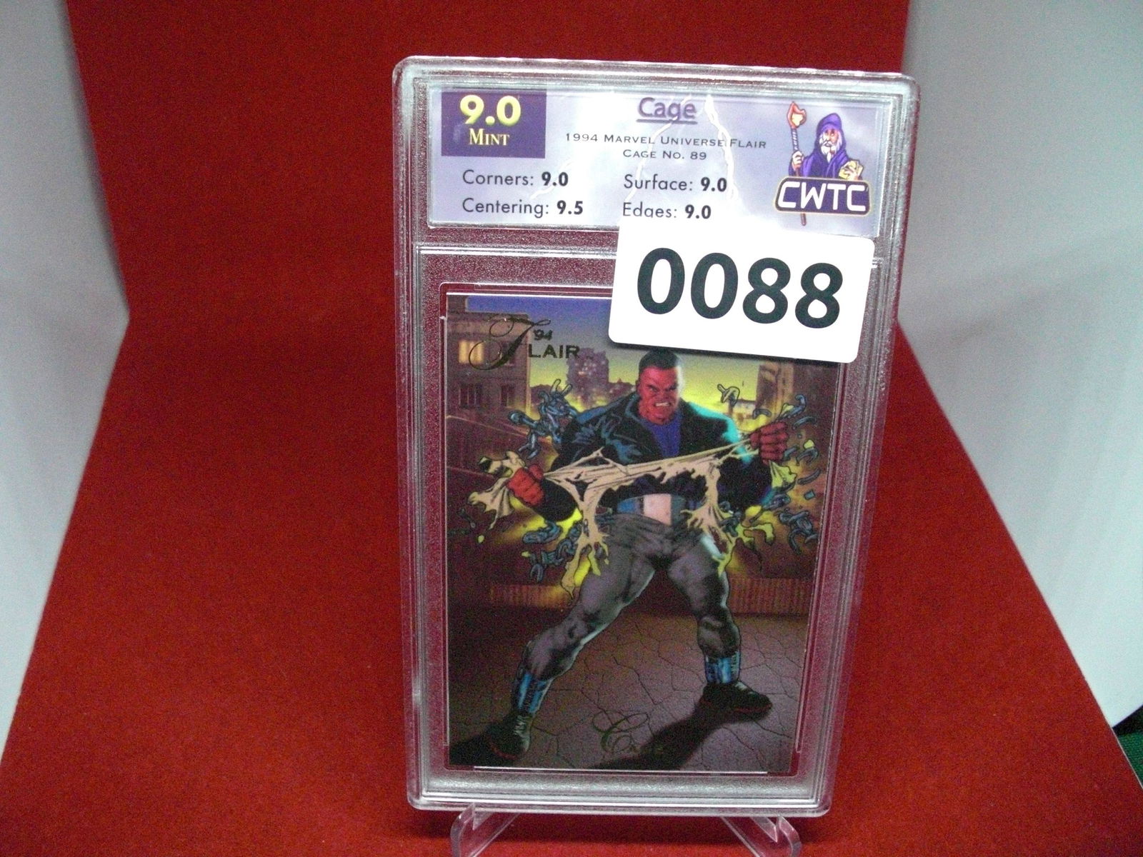 cwtc graded marvel cage no.89 mint 9 (1 of 1)
