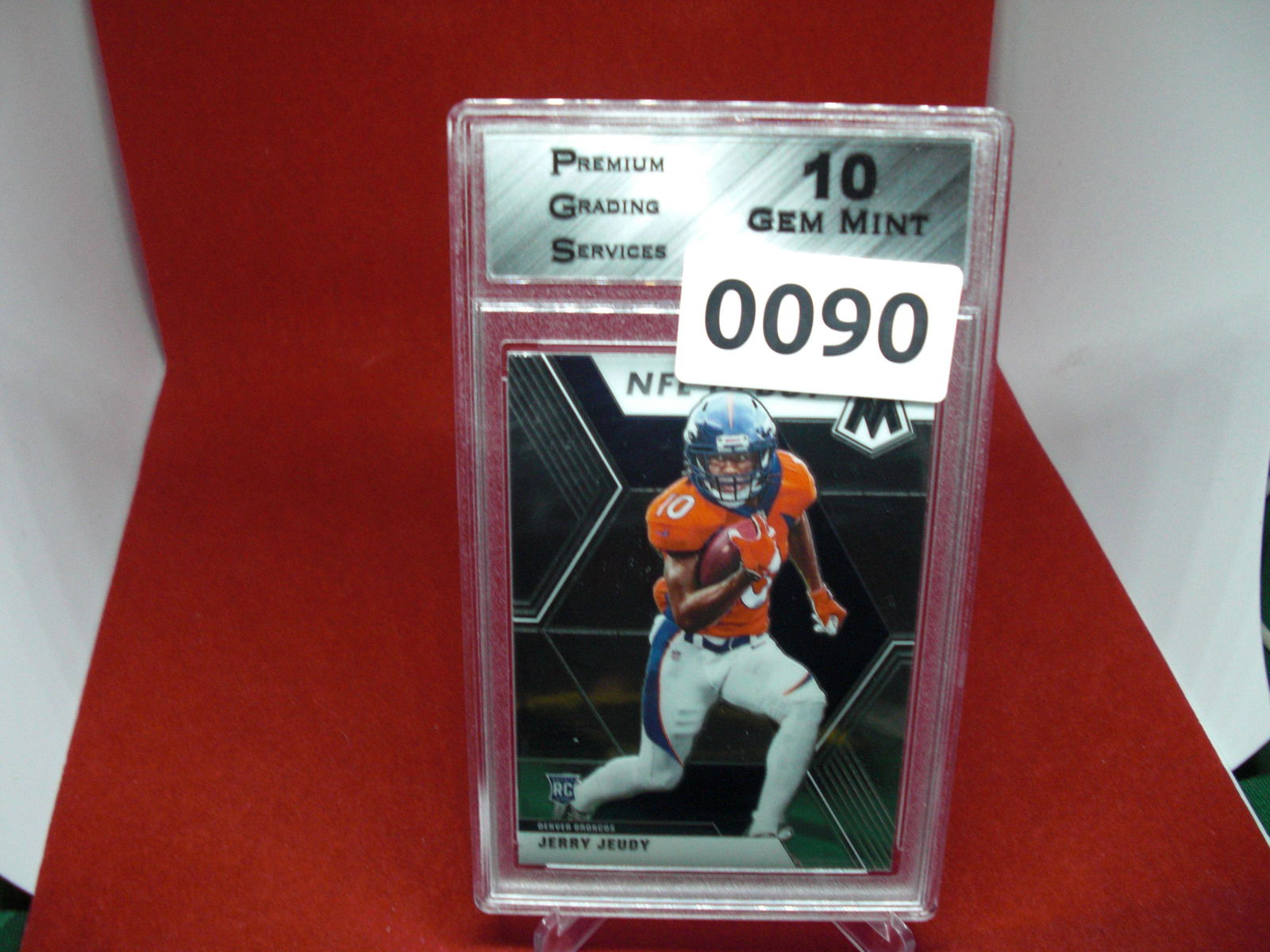 pgs graded jerry deudy rookie mint 10 (1 of 1)