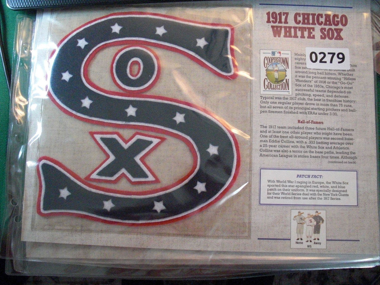 large patch 1917 chicago white sox (1 of 1)