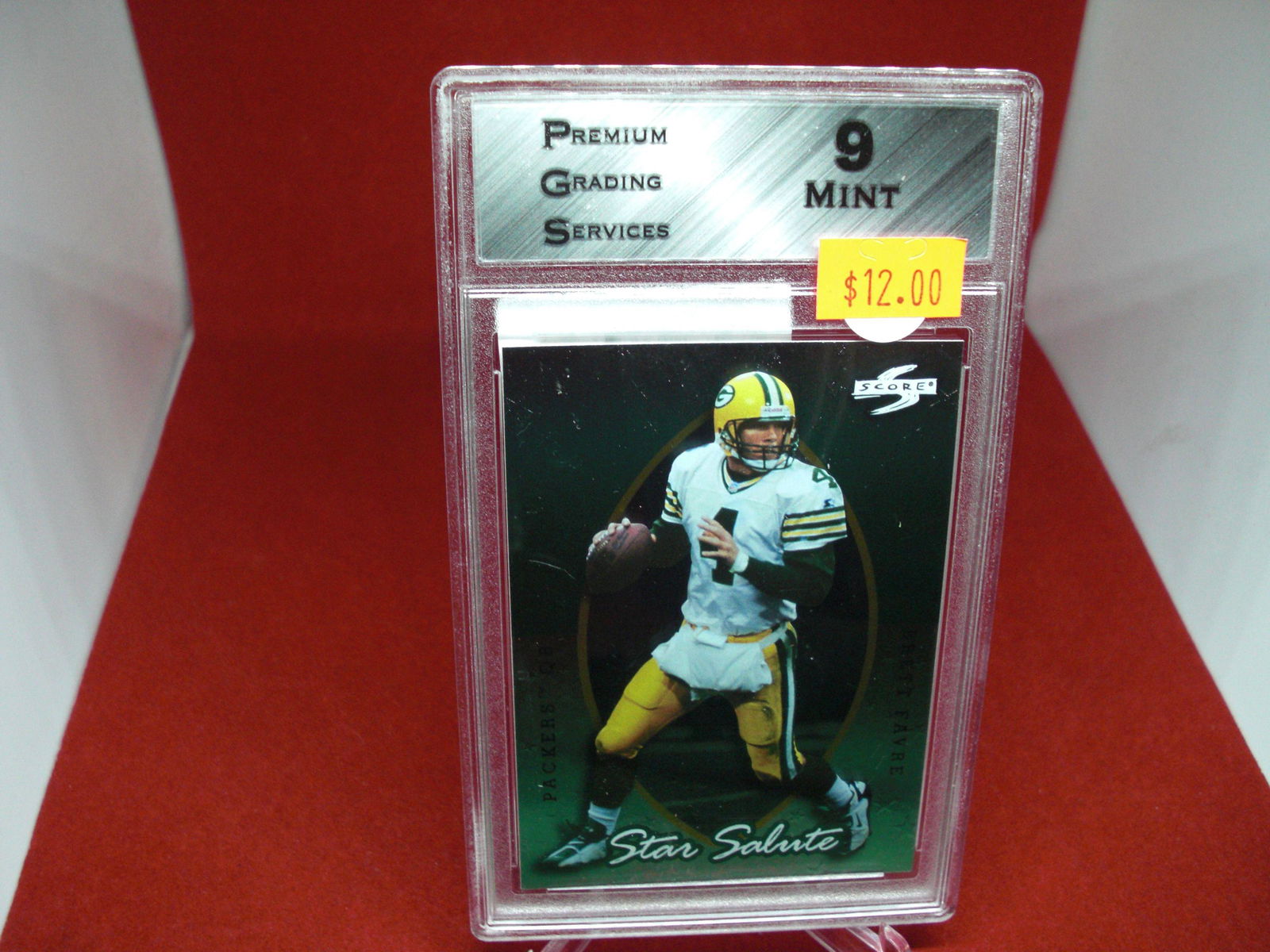 pgs graded brett favre mint 9 (1 of 1)