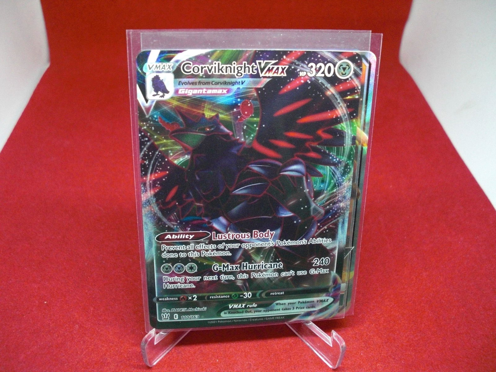 pokemon corviknight vmax (1 of 1)