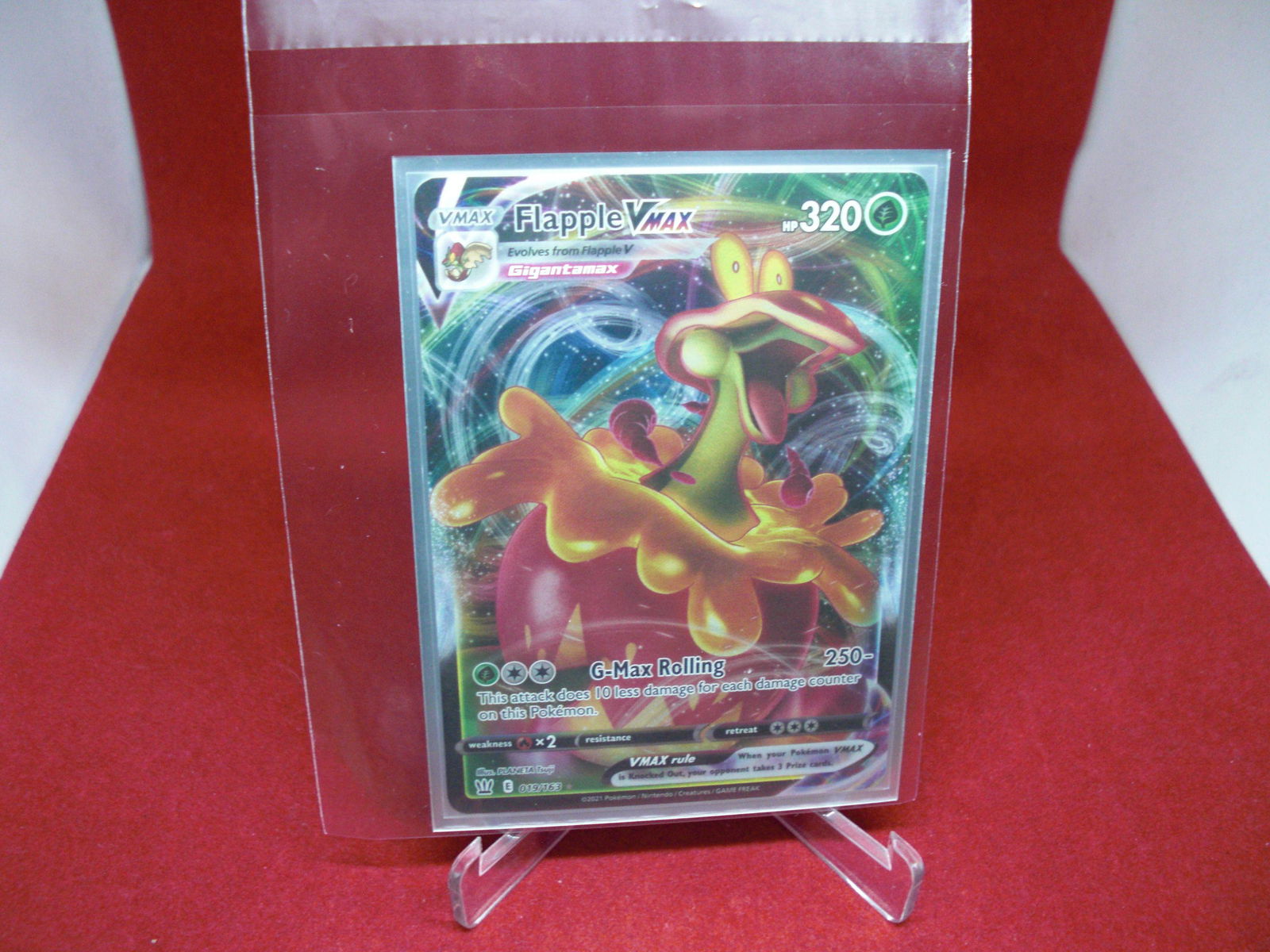 pokemon flapple vmax (1 of 1)