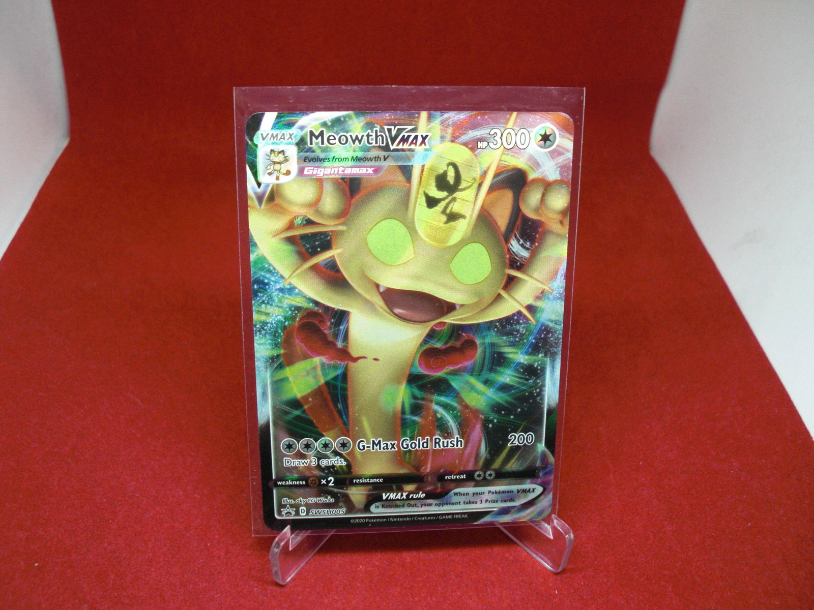 pokemon meowth vmax: pokemon meowth vmax