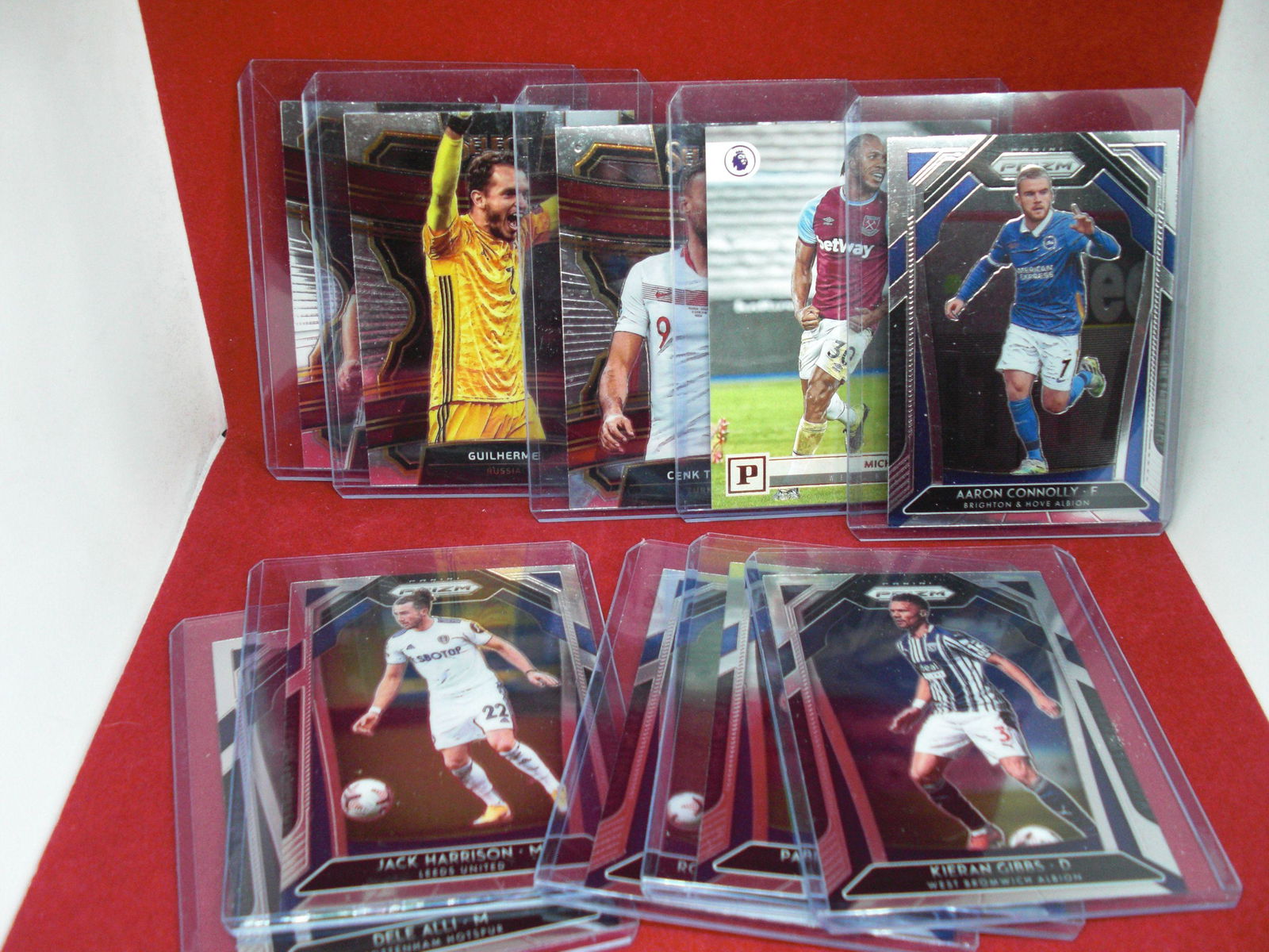lot of 10 prizm and select soccer cards (1 of 1)