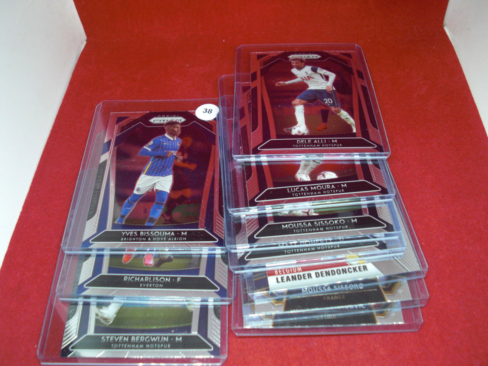 lot of 10 prizm and select soccer cards (1 of 1)