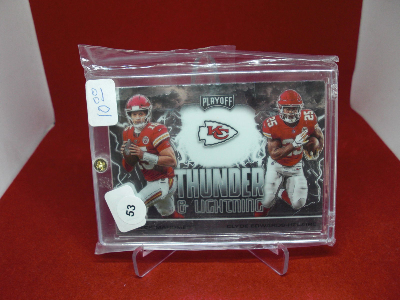 patrick mahomes II CEH thunder and lightning (1 of 1)