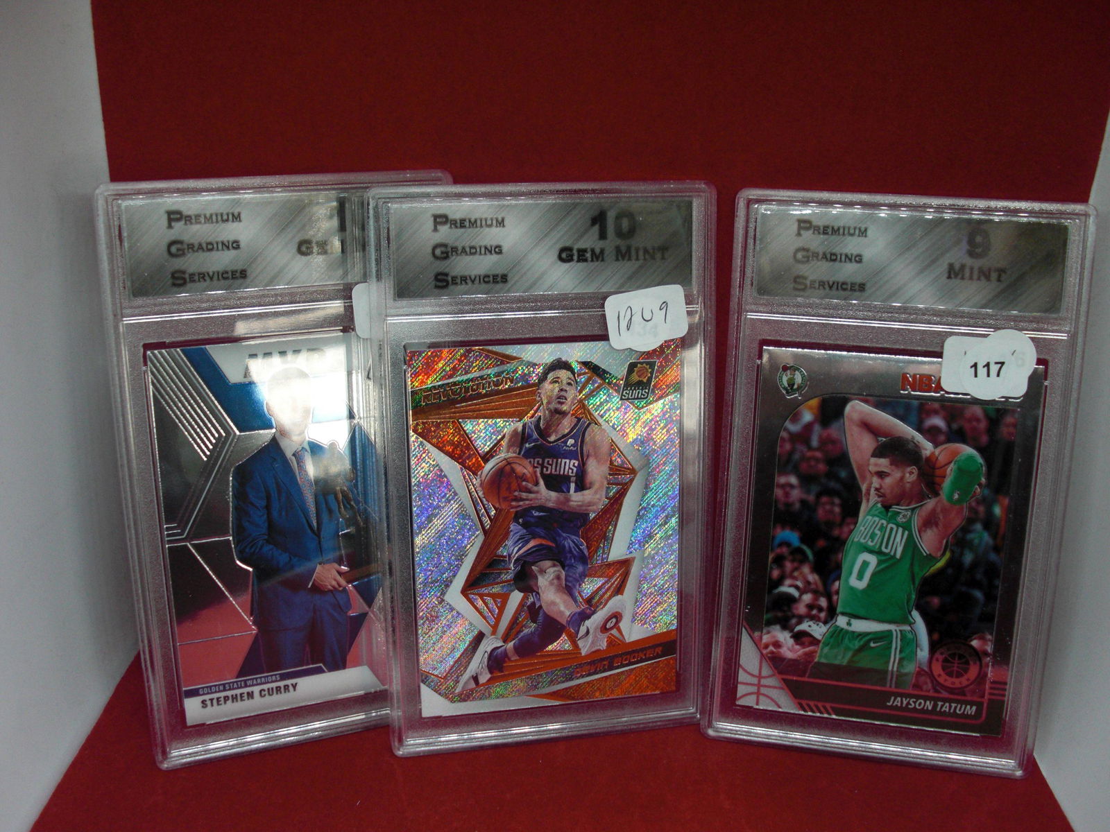 lot of 3 graded basketball cards (1 of 1)