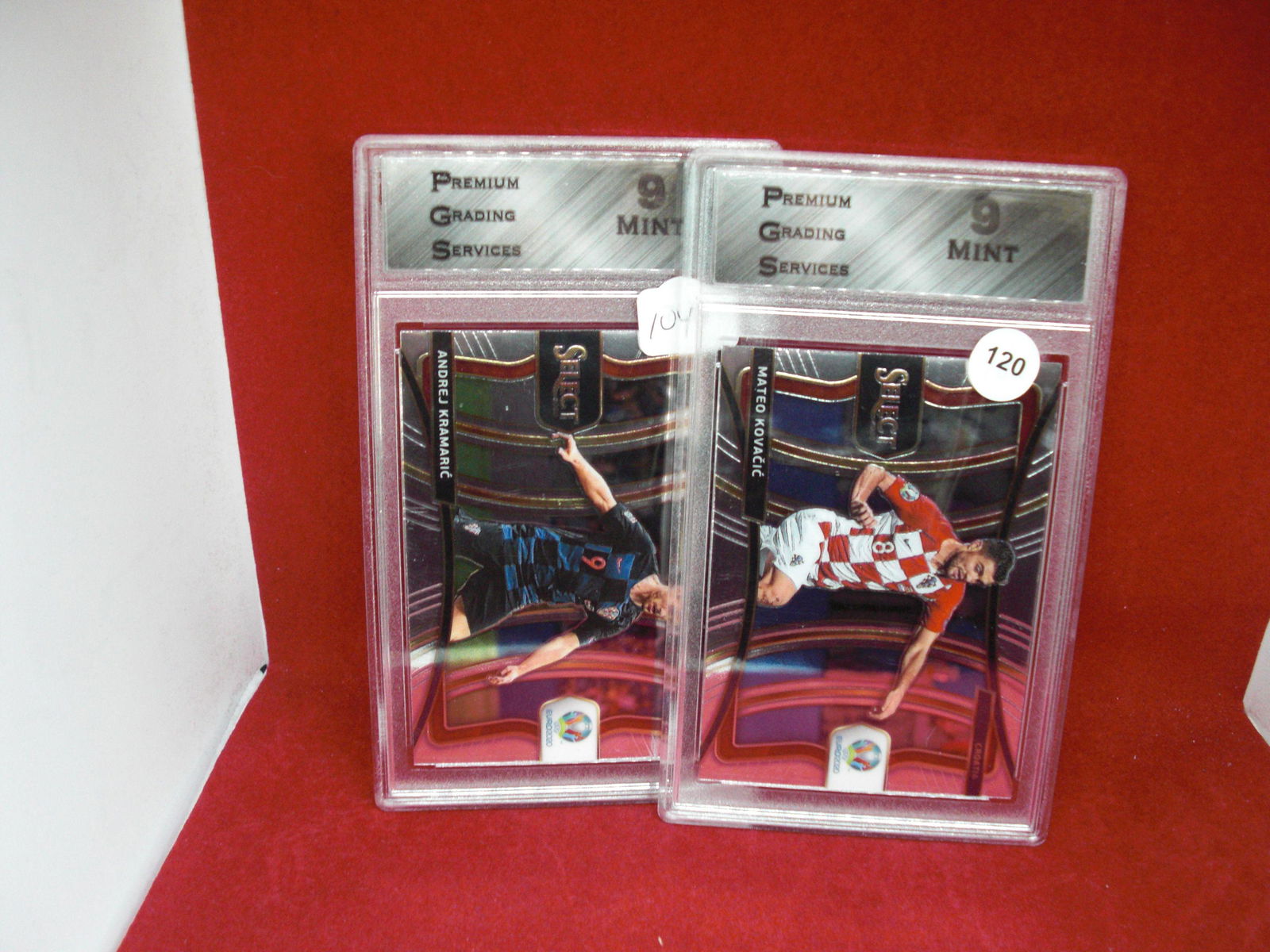 lot of 2 pgs 9 select soccer cards (1 of 1)