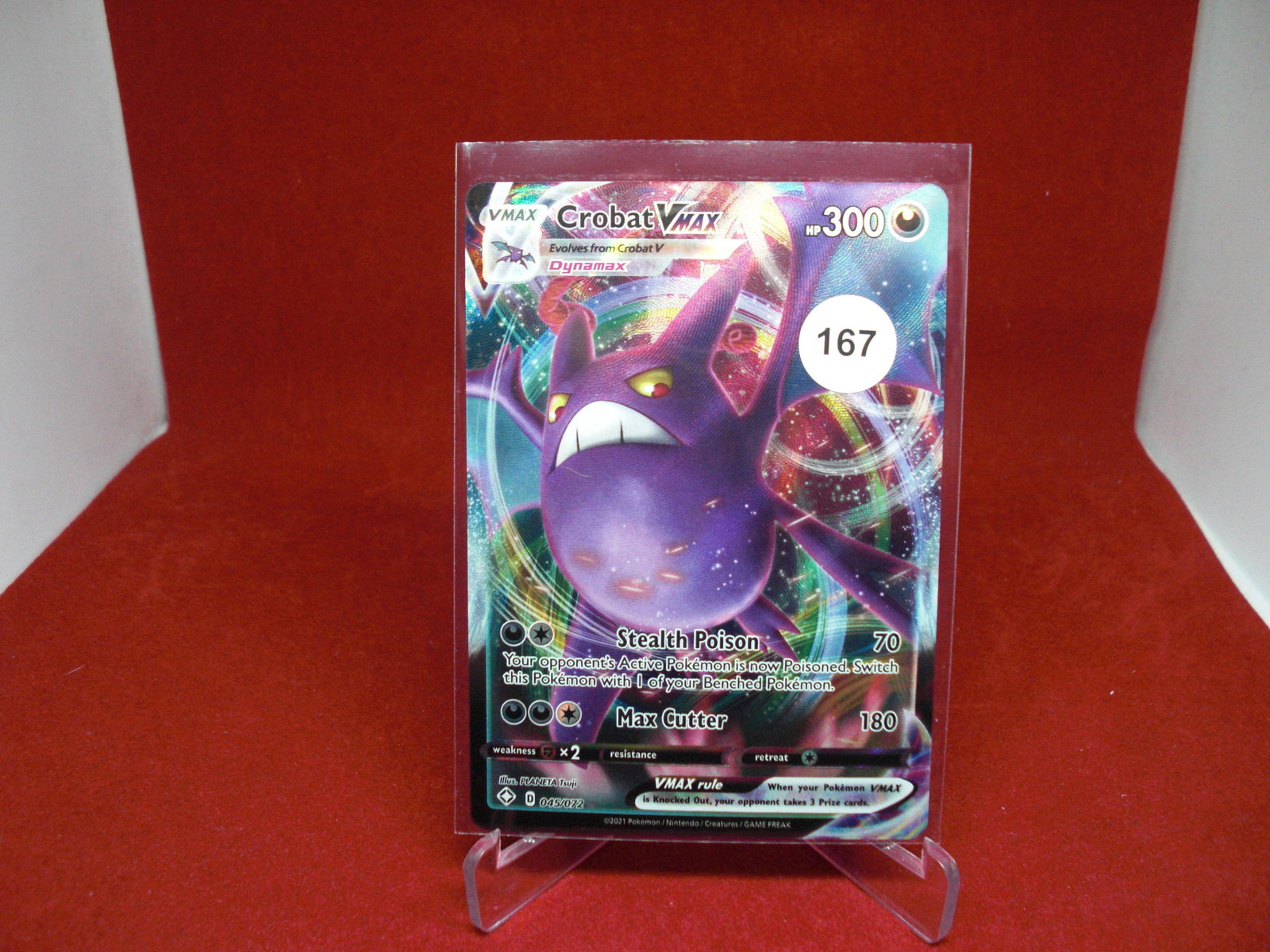 pokemon card crobat vmax: pokemon card crobat vmax
