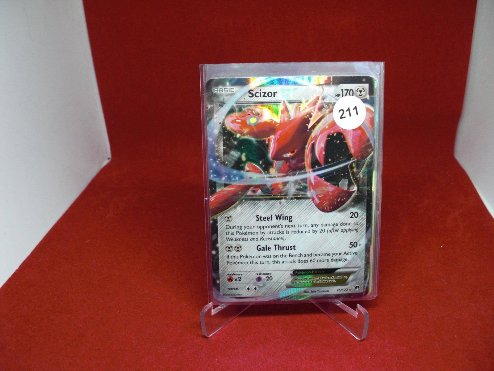 pokemon card scizor ex (1 of 1)