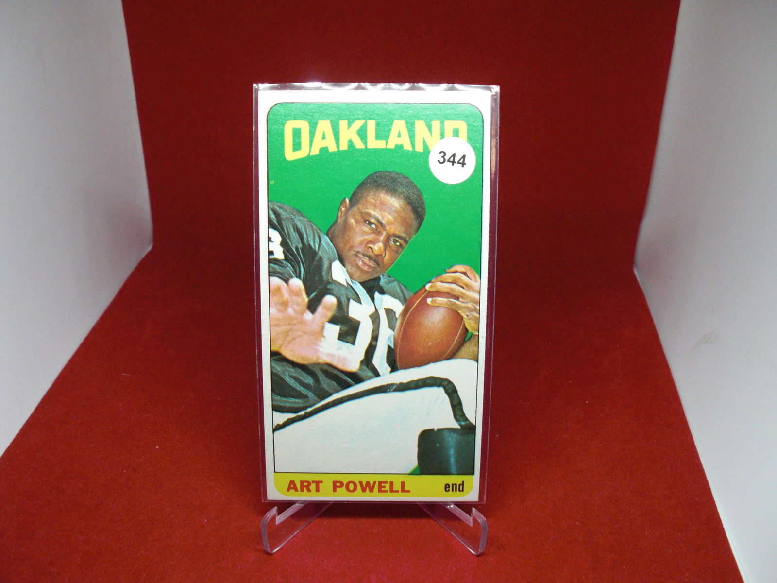 high grade 1965 topps football art powel (1 of 1)