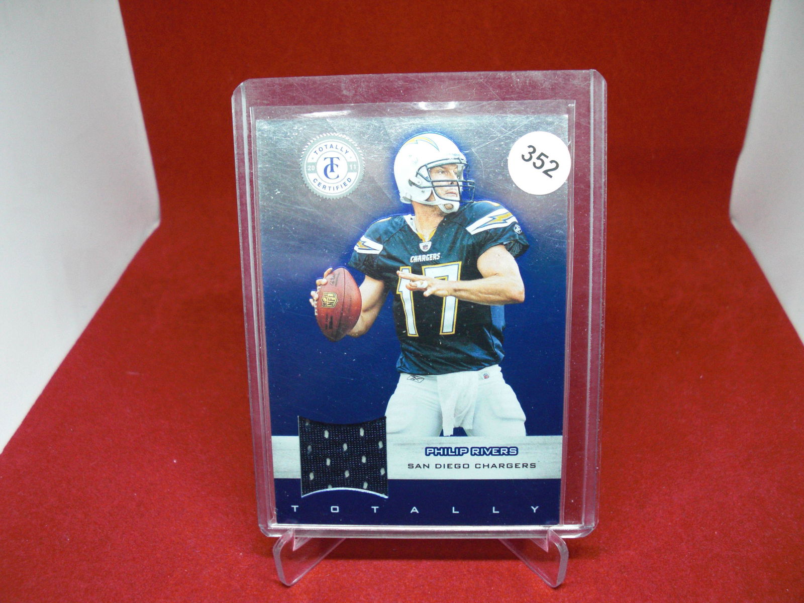 philip rivers numbered jersey 093/249 (1 of 1)