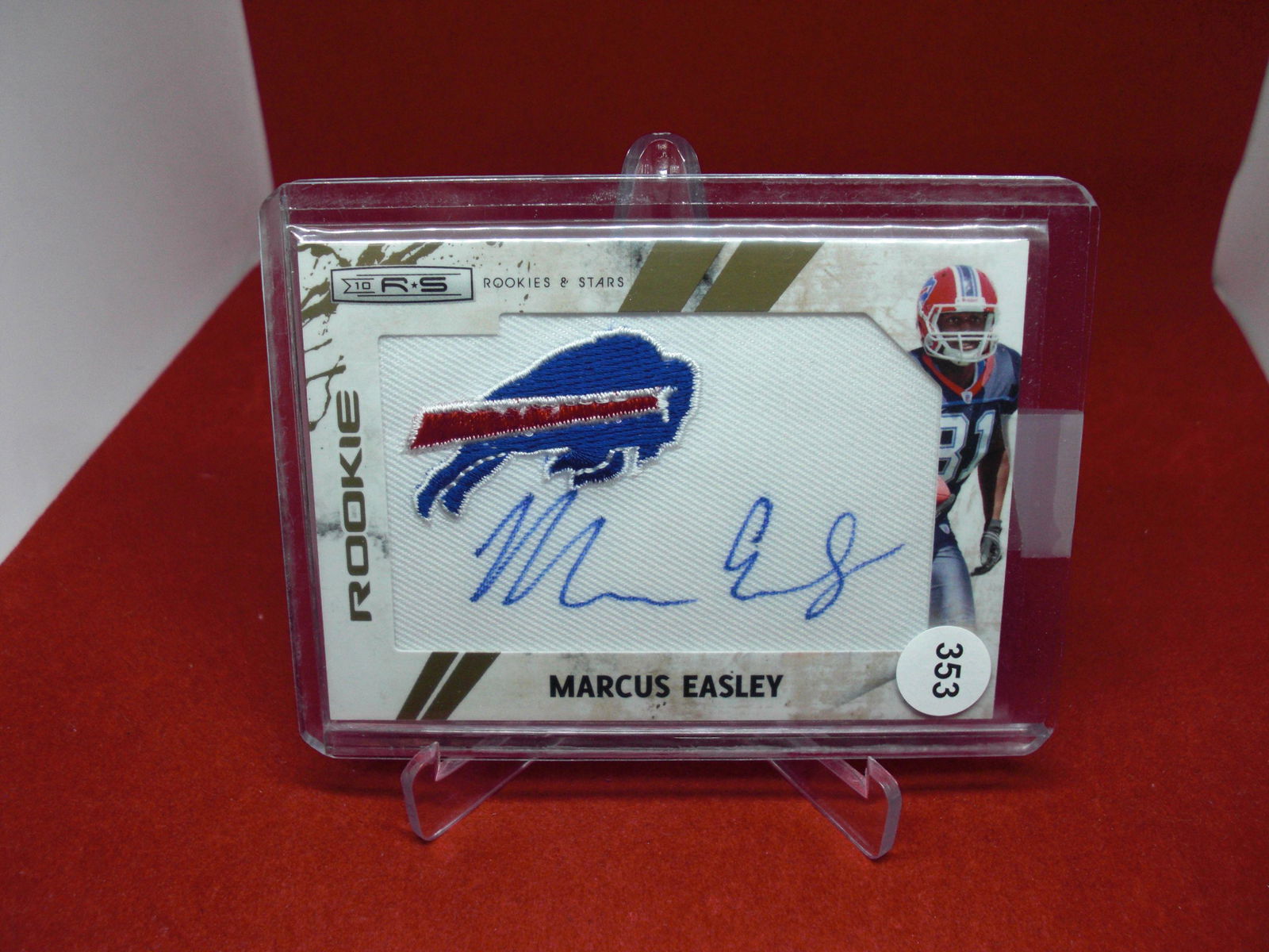 marcus easley jumbo auto relic 205/251 (1 of 1)