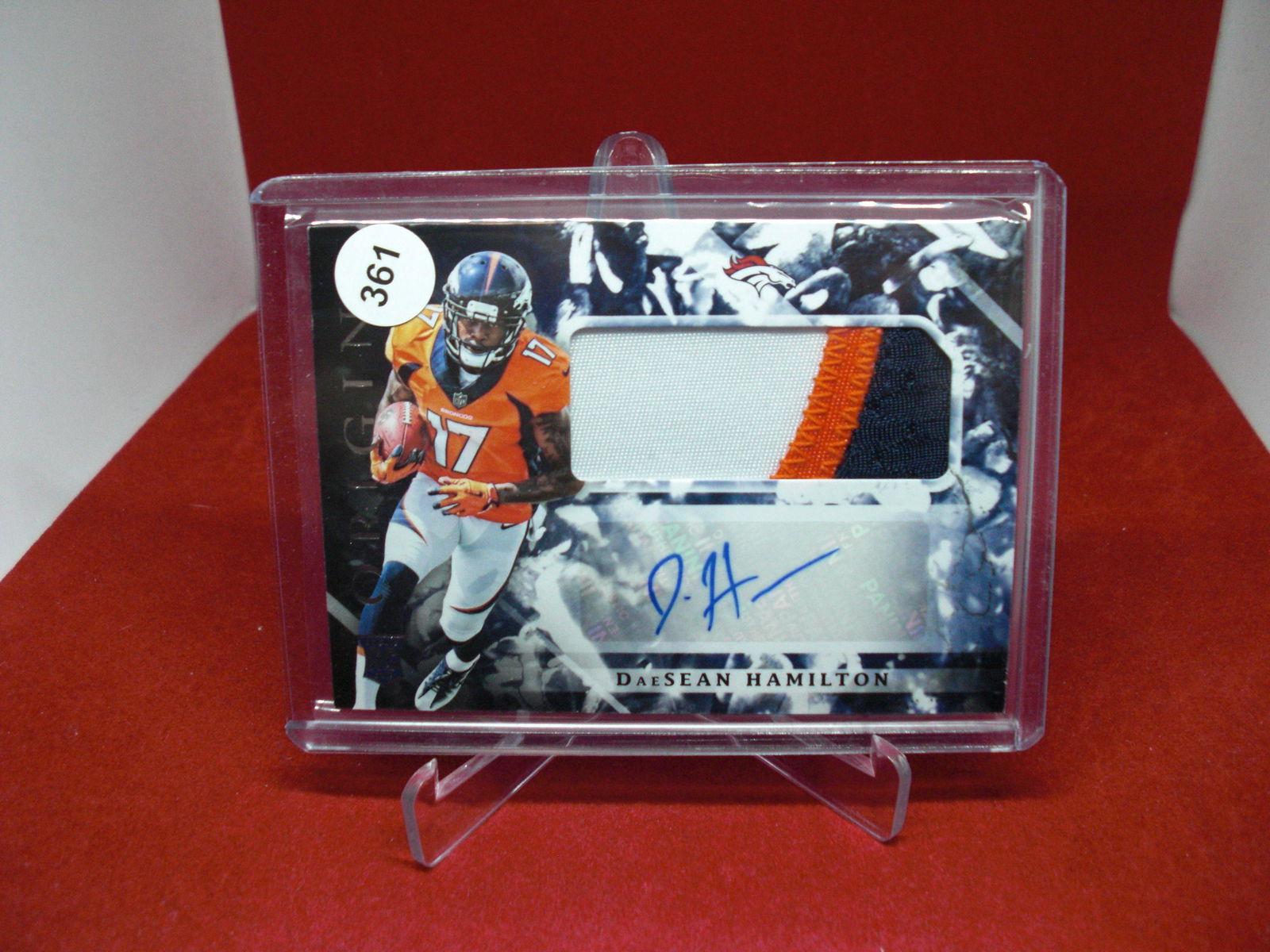 daesean hamilton rookie patch auto (1 of 1)