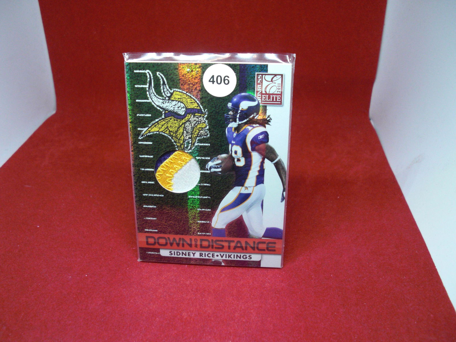 sidney rice patch card 50/50 (1 of 1)