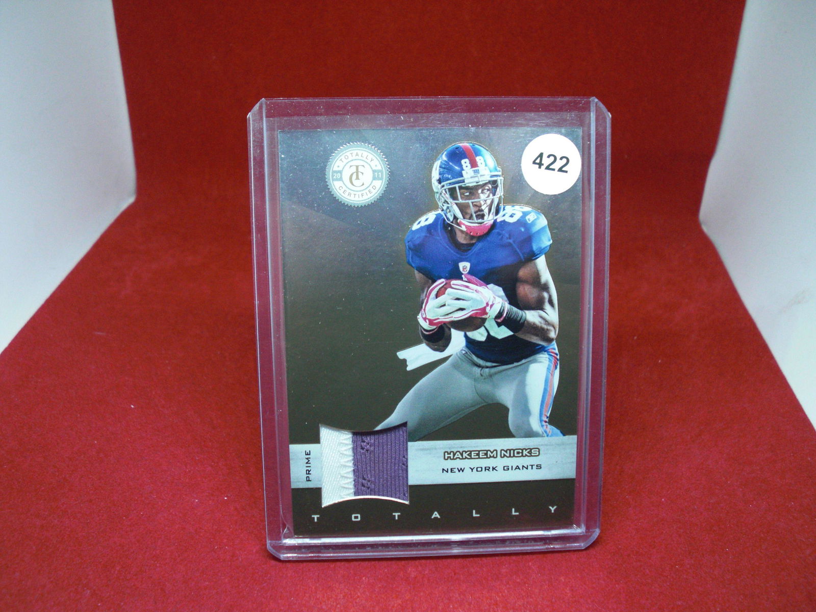 hakeem nicks patch card 22/49 (1 of 1)
