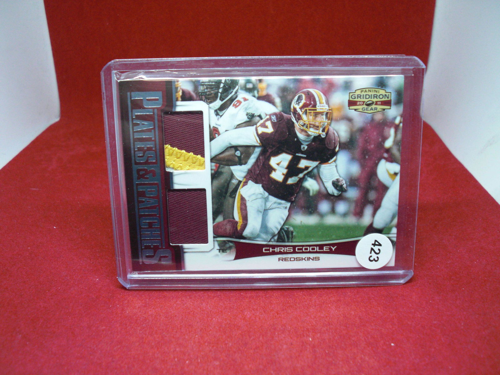 chris cooley dual patch 055/100 (1 of 1)