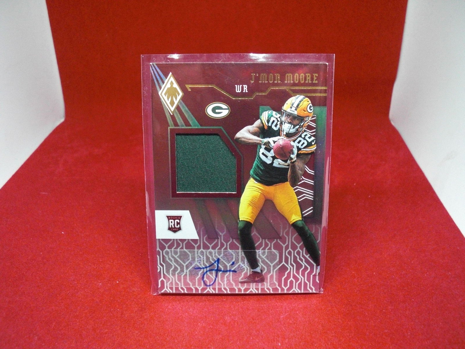 jmon moore rookie jersey auto 206/299 (1 of 1)