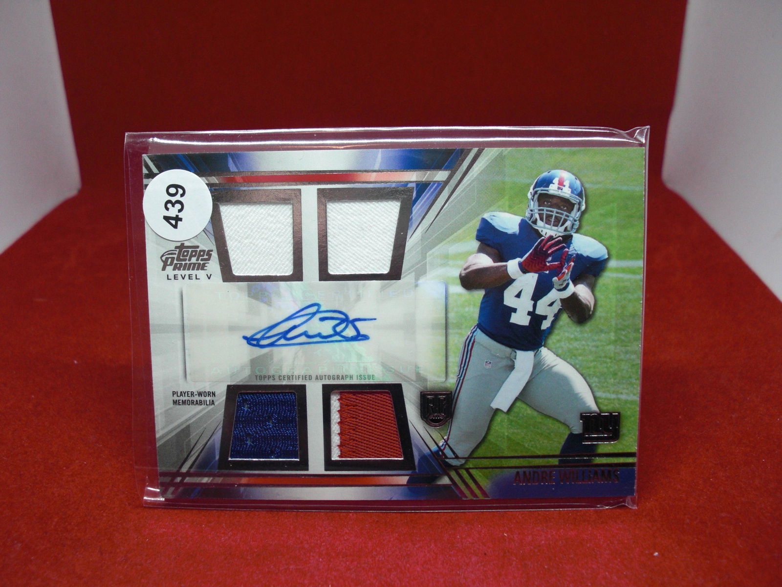 andre williams quad patch auto (1 of 1)