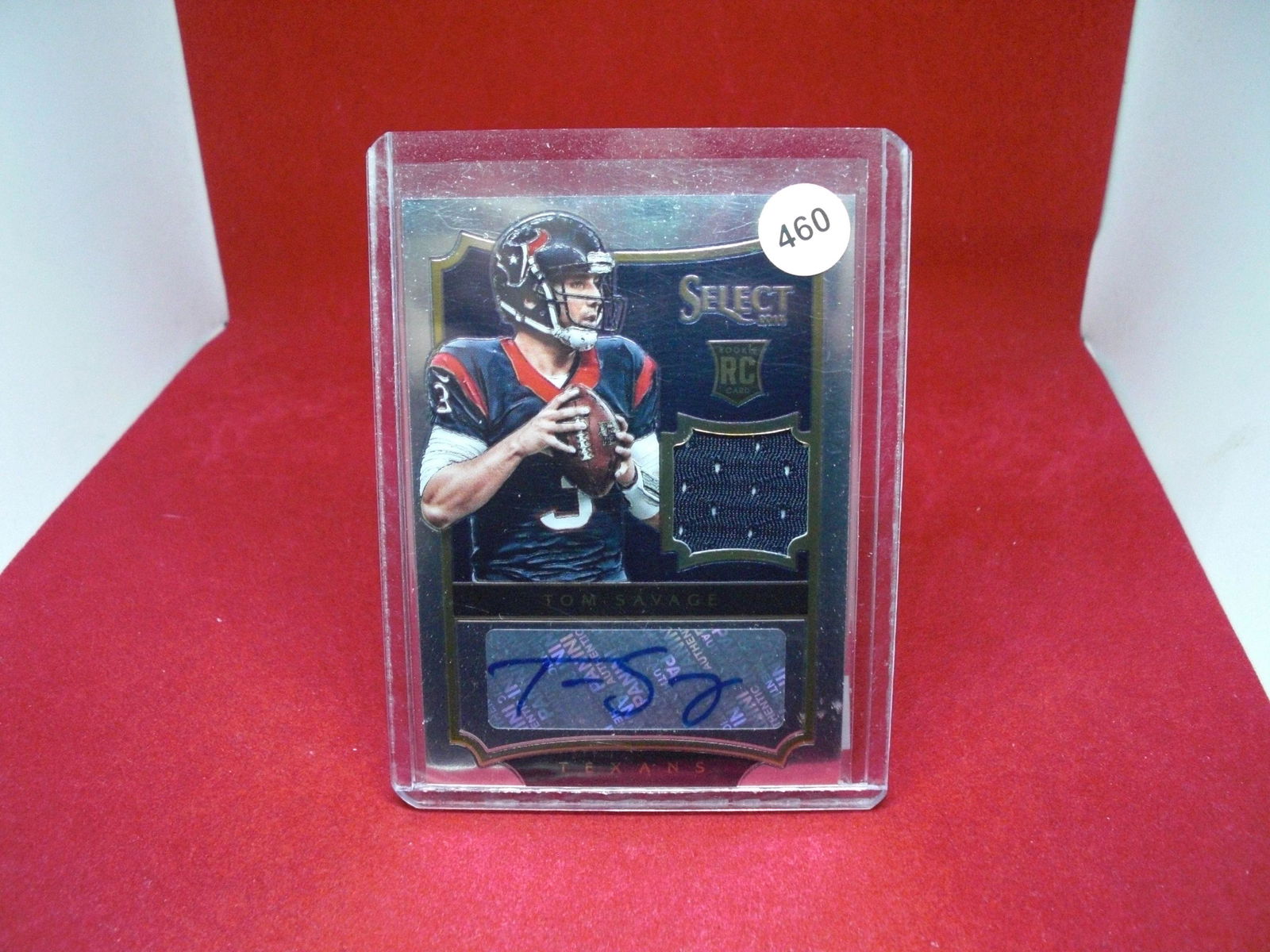 tom savage select jersey auto 068/149 (1 of 1)