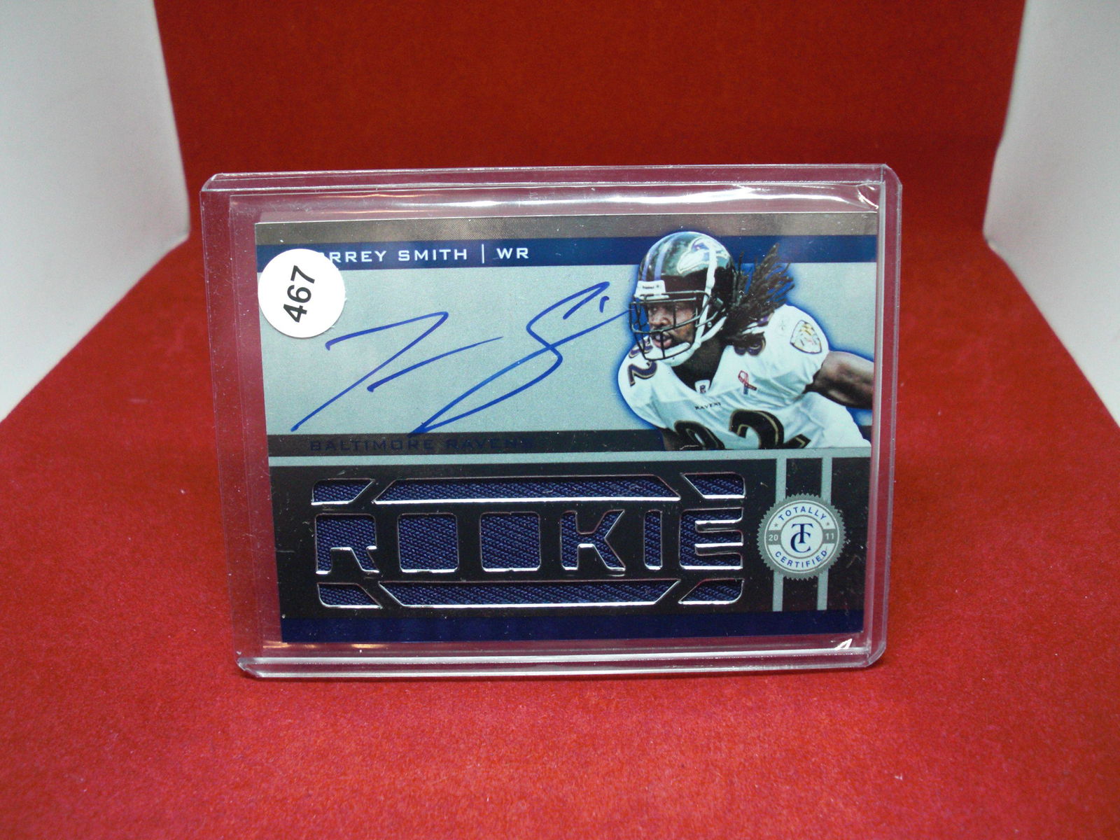 torrey smith jersey auto 036/499 (1 of 1)
