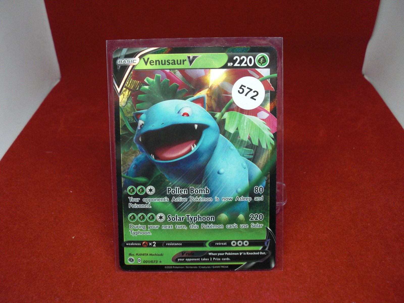 venusaur v pokemon card (1 of 1)