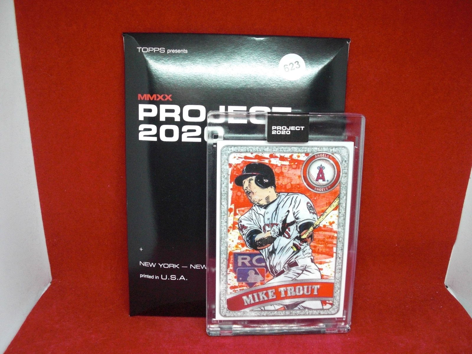topps project 2020 mike trout (1 of 1)