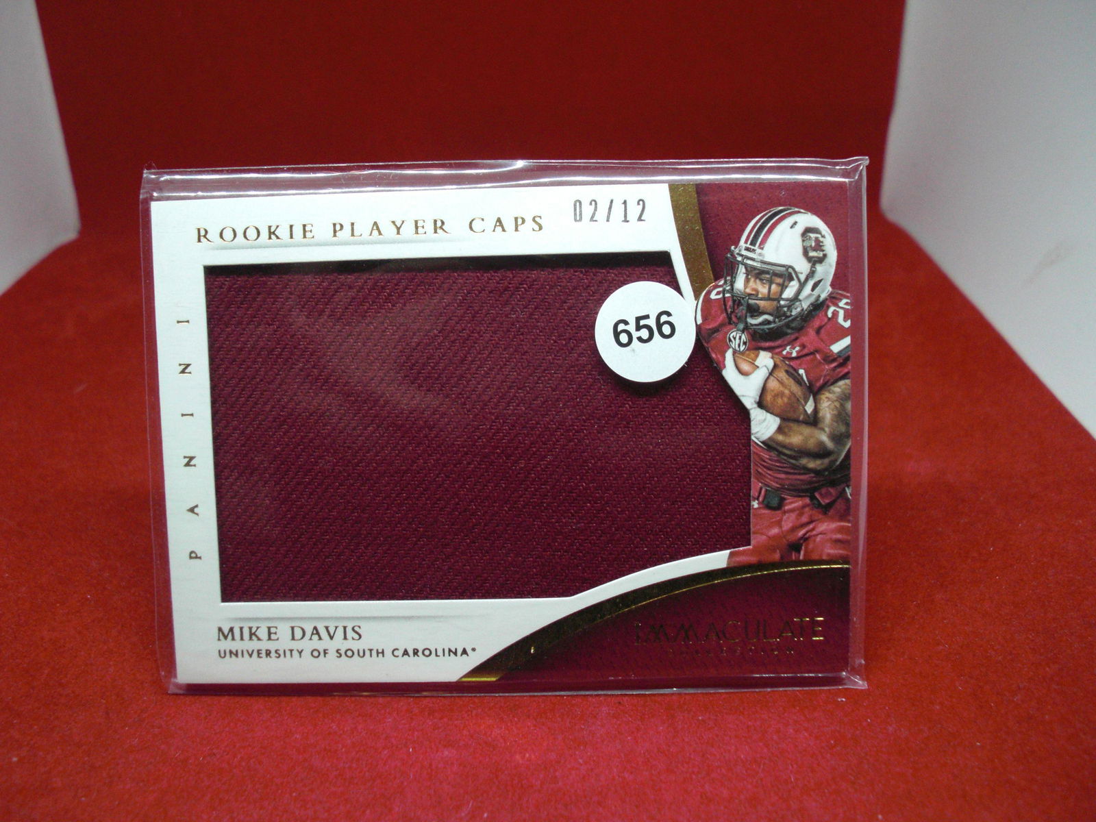 mike davis jumbo jersey card 02/12 (1 of 1)