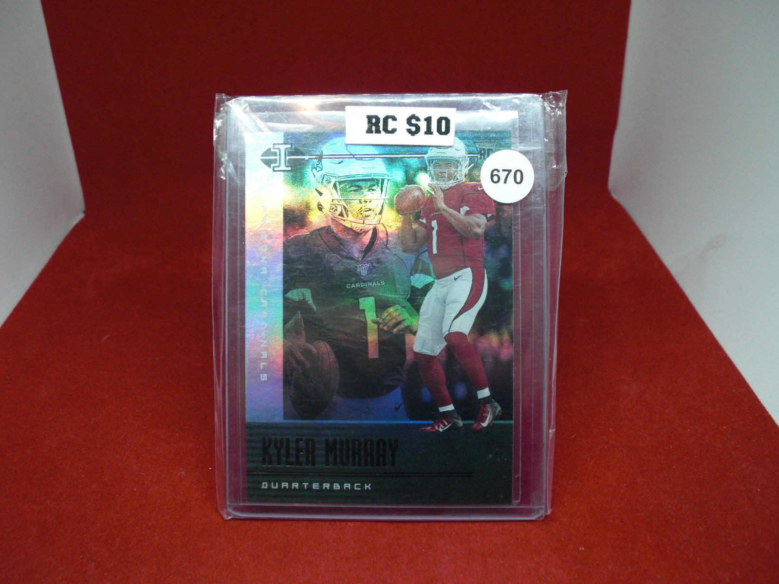 kyler murray rookie card (1 of 1)