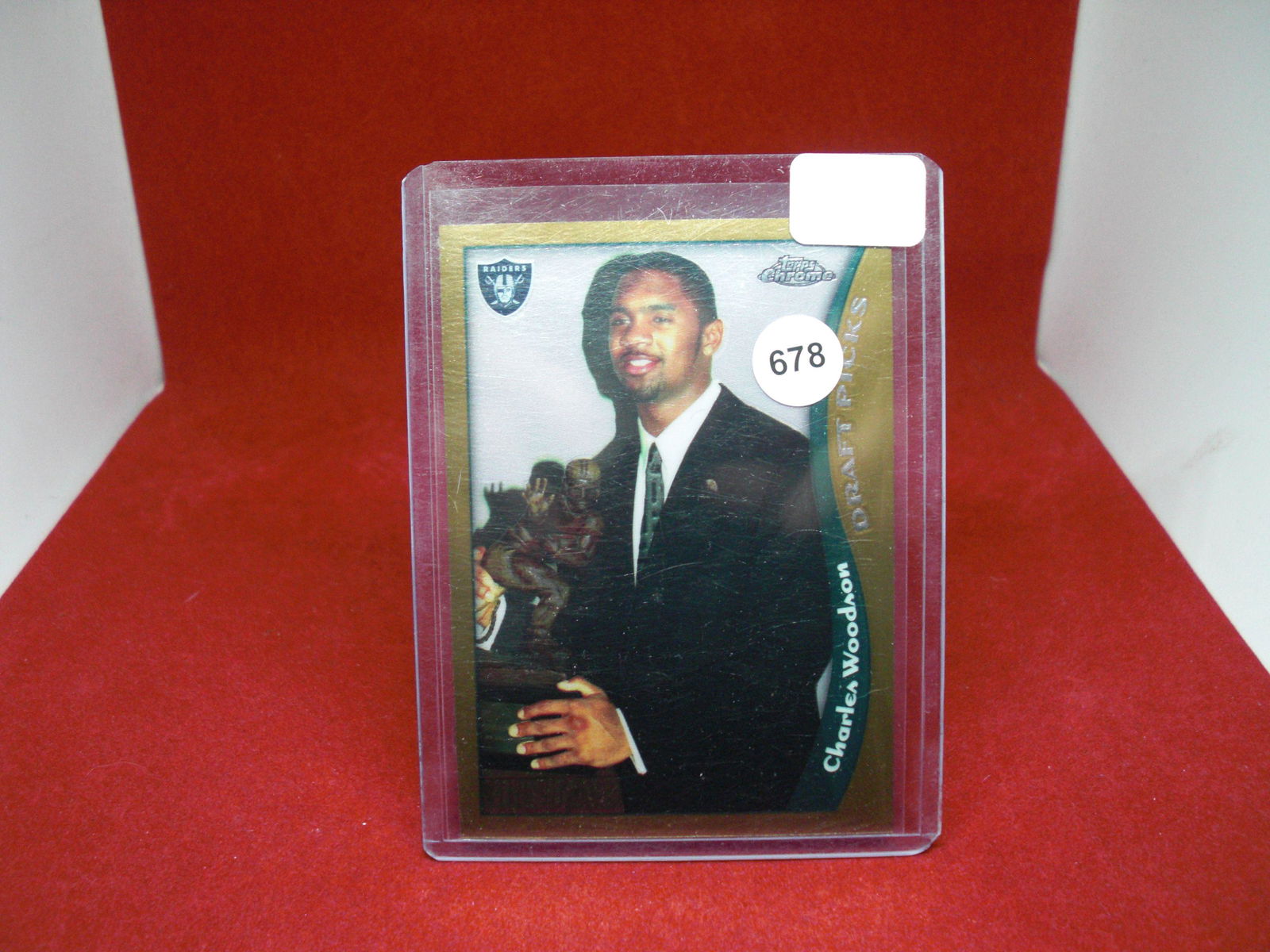 charles woodson topps chrome rookie (1 of 1)