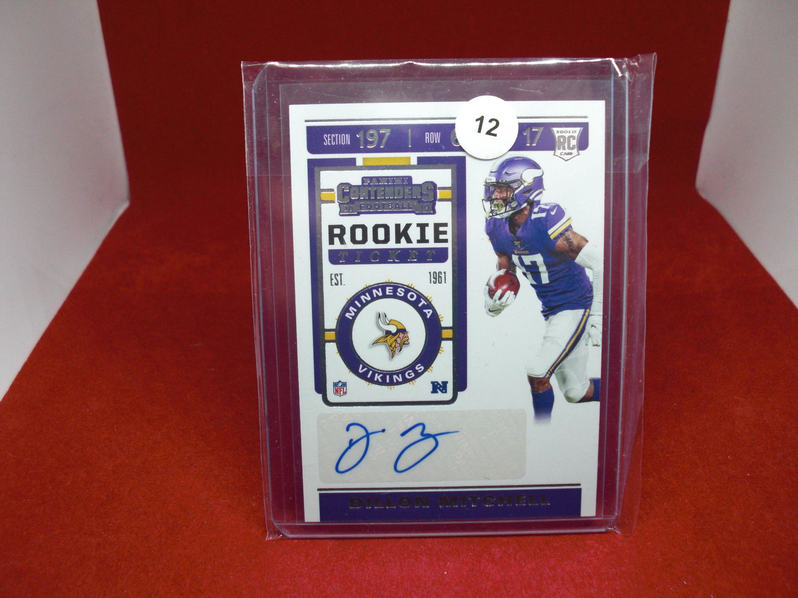 dillon mitchell rookie auto (1 of 1)