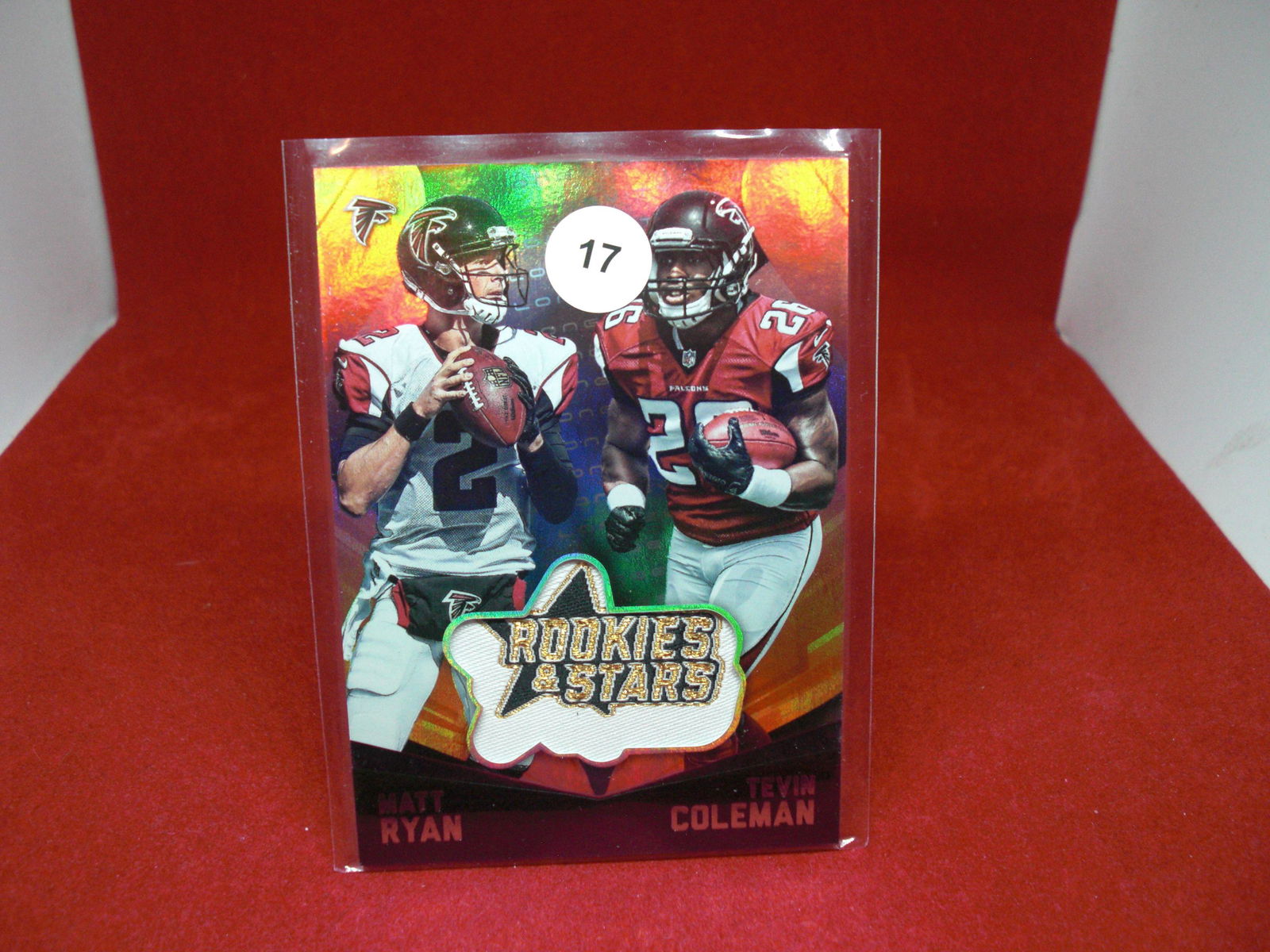 matt ryan tevin coleman rookies and stars patch (1 of 1)