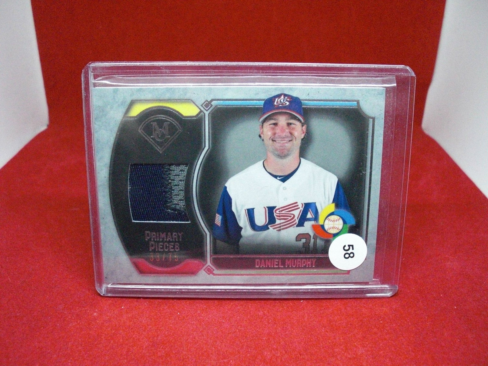 daniel murphy museum collection patch 33/75 (1 of 1)