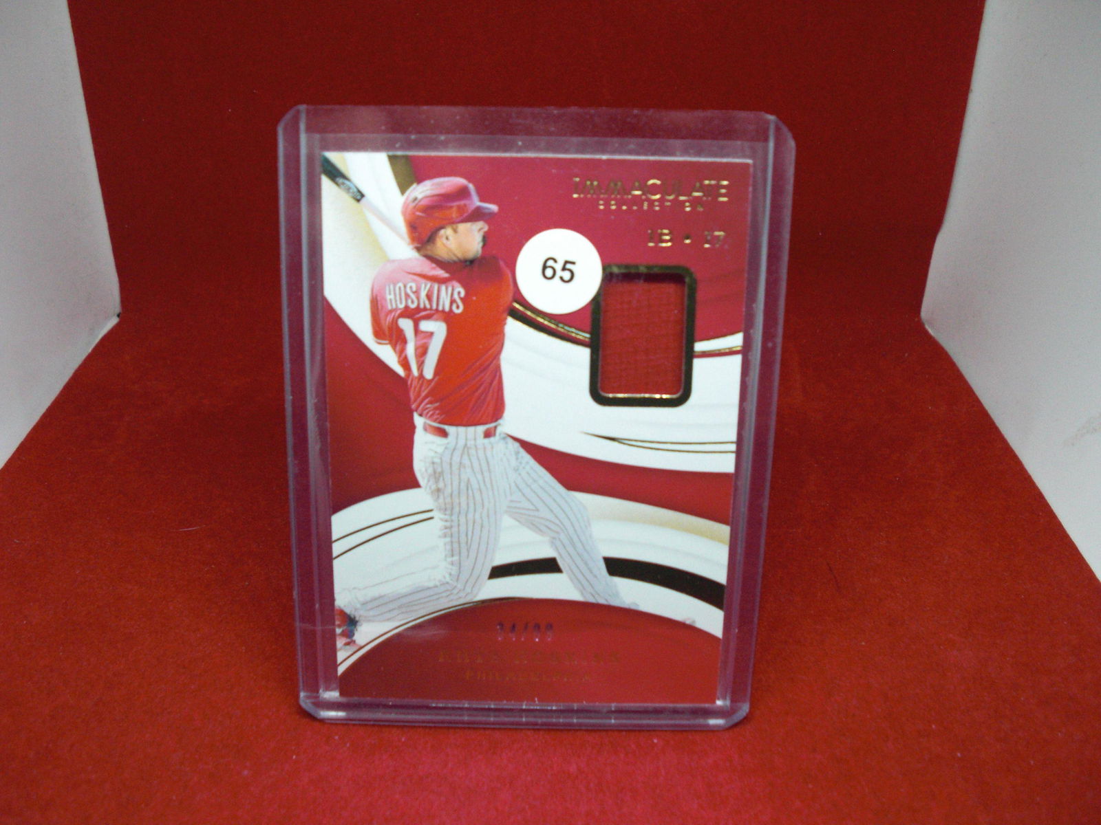 rhys hoskins immaulate jersey reic 34/99 (1 of 1)