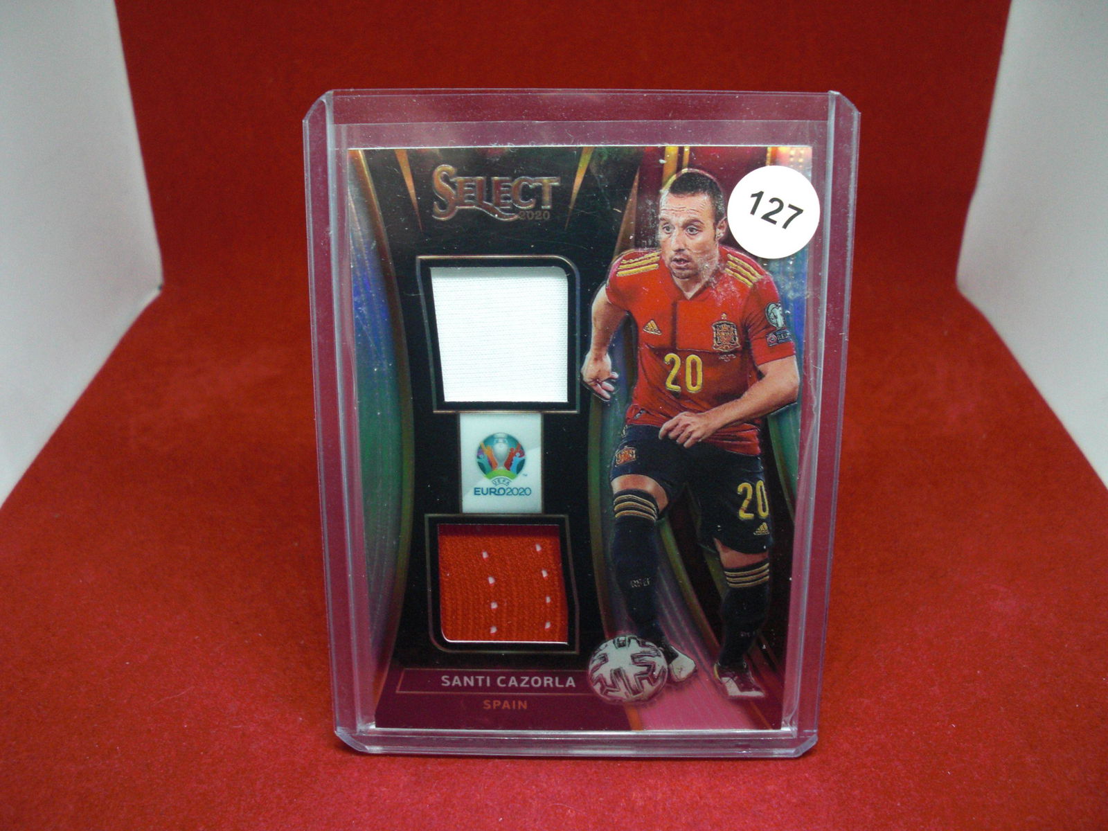 santi cazorla select soccer relic (1 of 1)