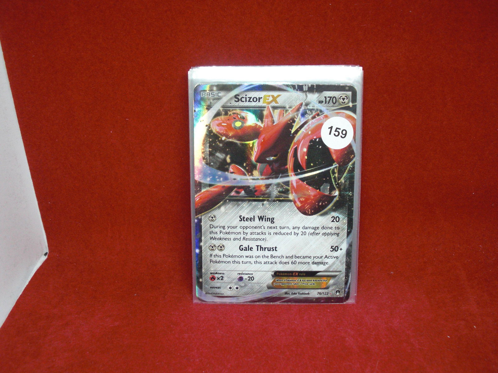 scizor ex pokemon card (1 of 1)
