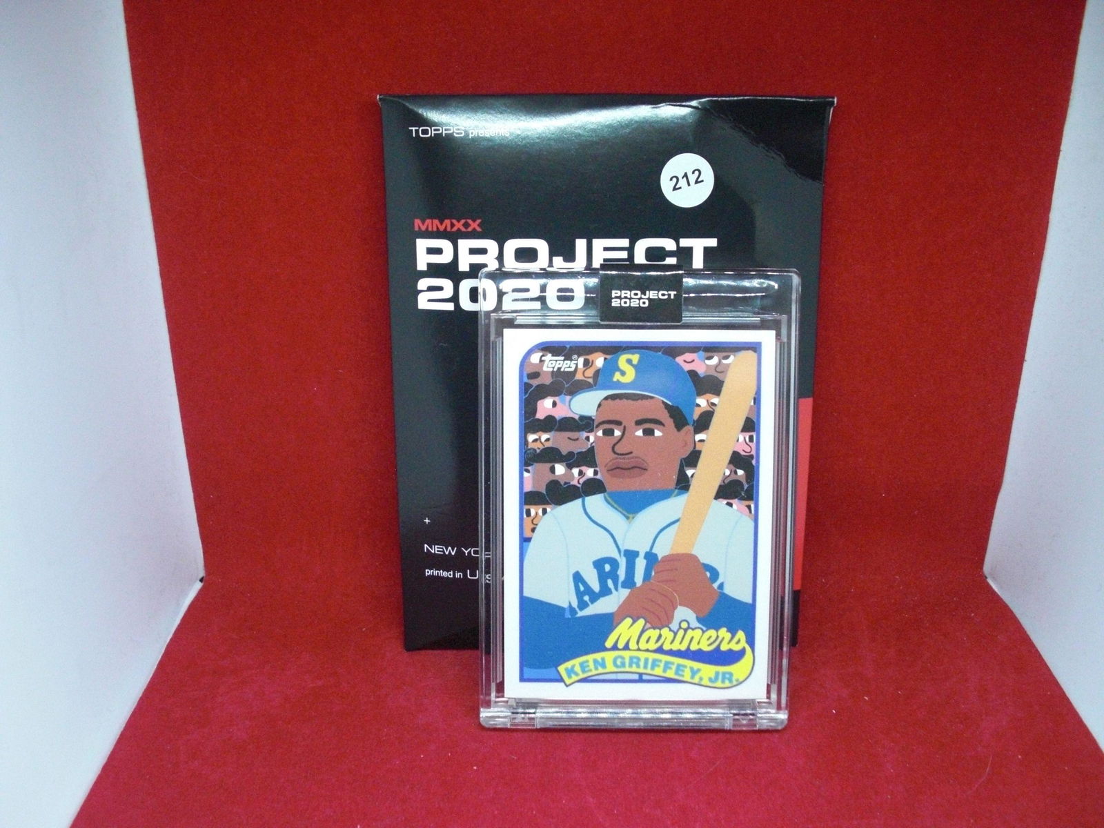 ken griffey jr. topps project 2020 encased card (1 of 1)