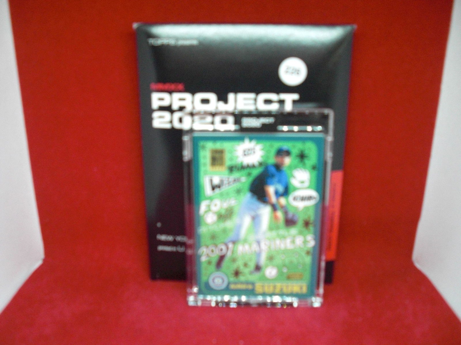 ichiro topps project 2020 encased card (1 of 1)