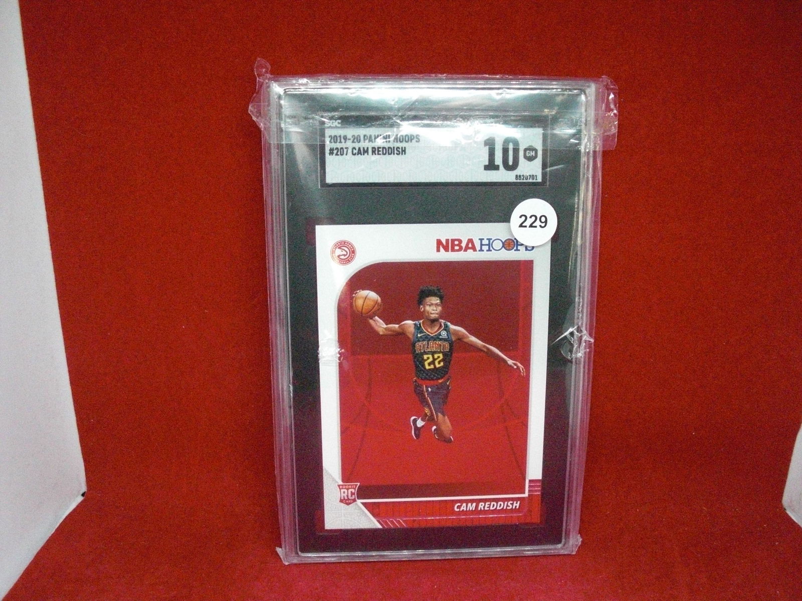 sgc graded 10 cam reddish rookie card (1 of 1)